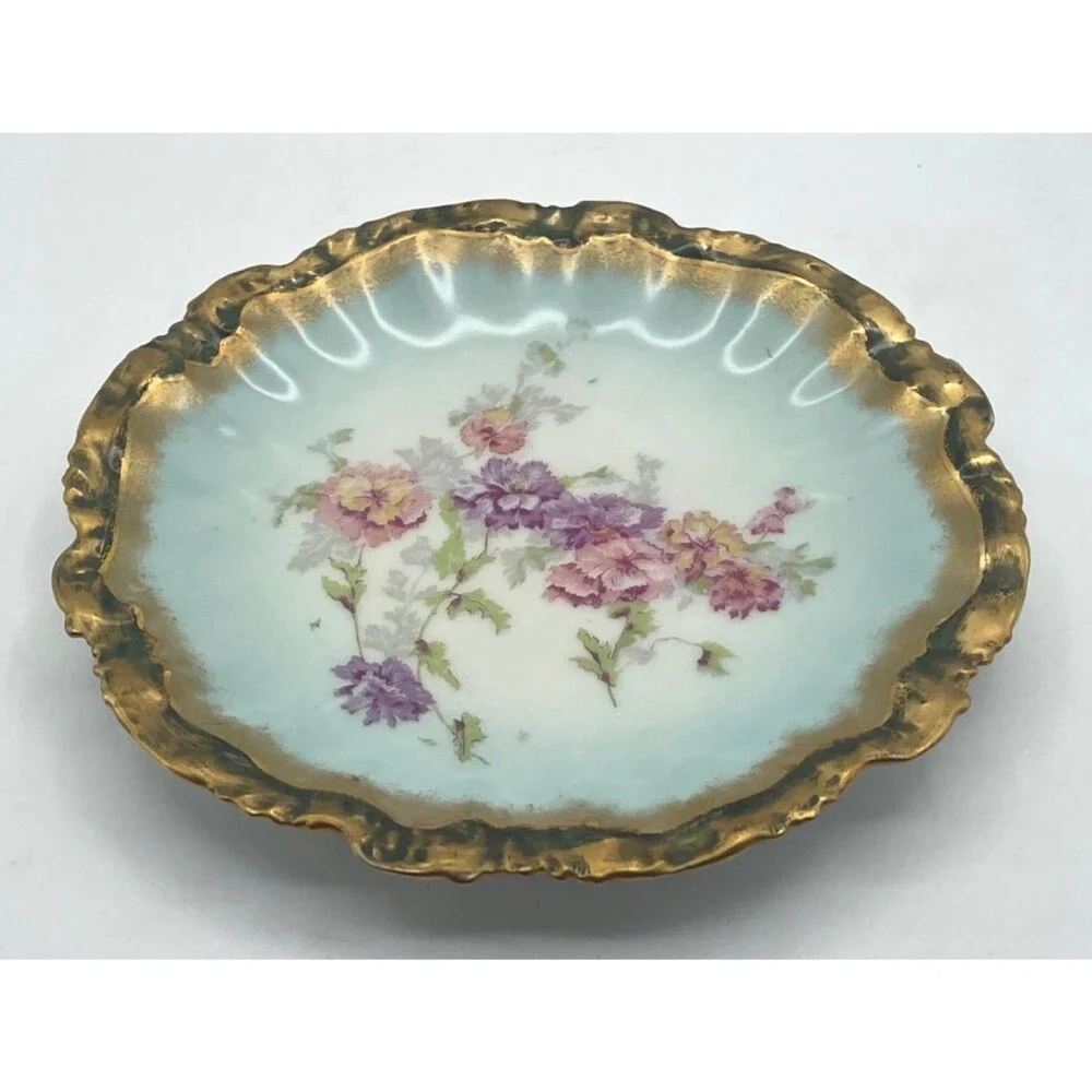 Set Of 5 Antique COIFFE Barny & Rigoni Limoges Plates 7